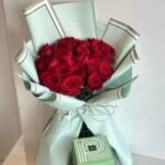 باقة الحب مع شوكولاتة باتشي