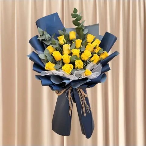 D8A8D8A7D982D987D9A4D9A8-D985D8B9D8AFD984.png.jpeg باقة الورد مع أزهار الكلبتوس - الصورة 1