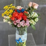 مزهرية دنيا الورد الانيقه