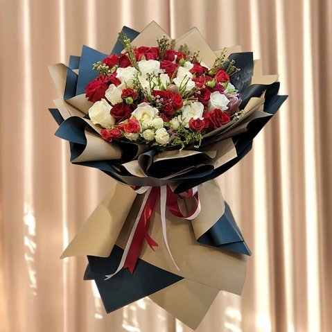 باقه٢٧-معدل-1.jpeg باقة الورد 3 - الصورة 1