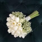 مسكة التوليب للعروسه مع الجبسو فيلا