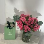 مزهرية البيبي روز مع شوكولاتة باتشي